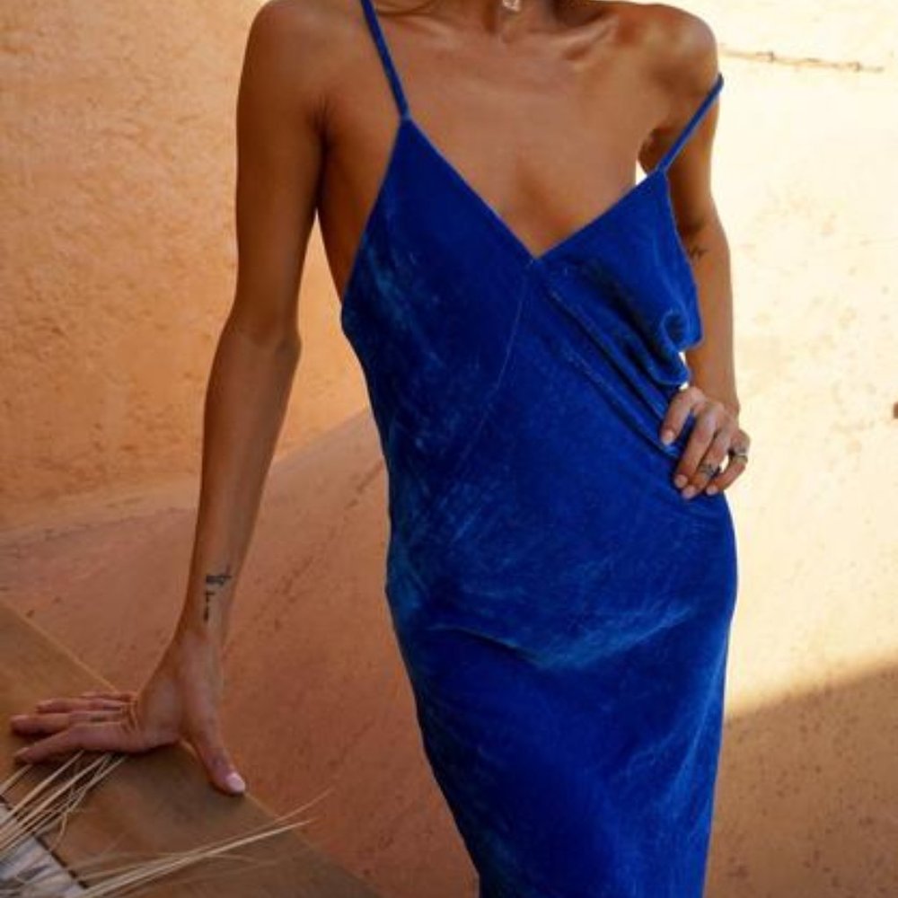 Rat & Boa Sahara Velvet Dress M NWT